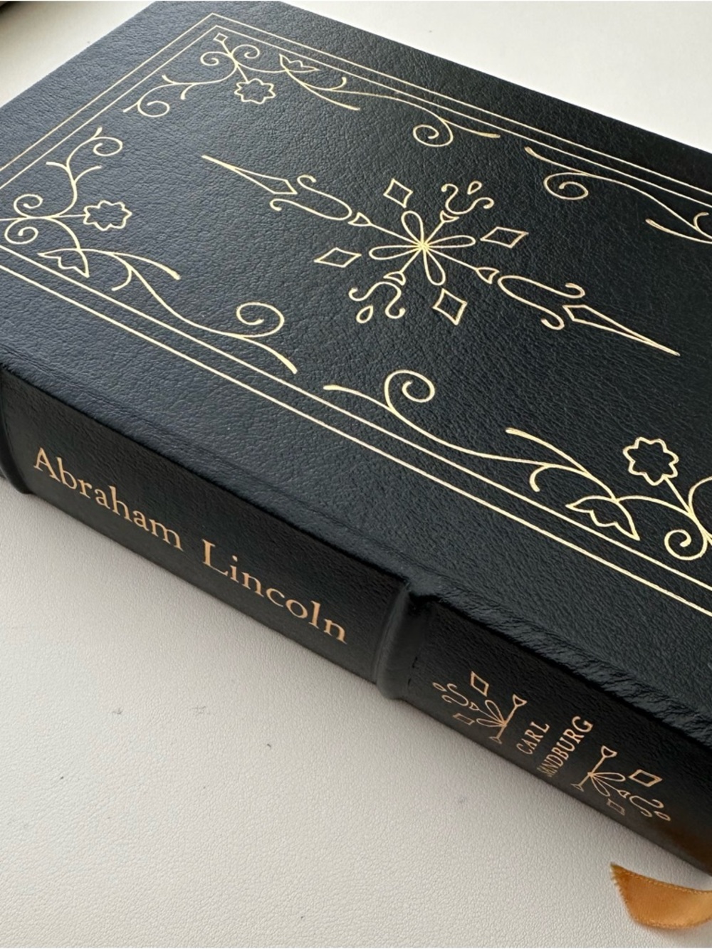 Abraham Lincoln Leatherette Edition - Black with Gold Foil